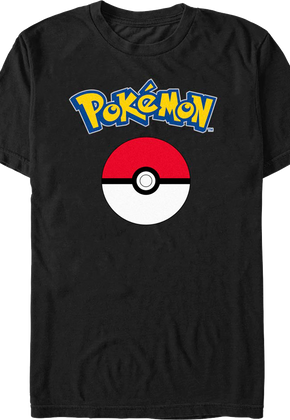 Poke Ball Logo Pokemon T-Shirt