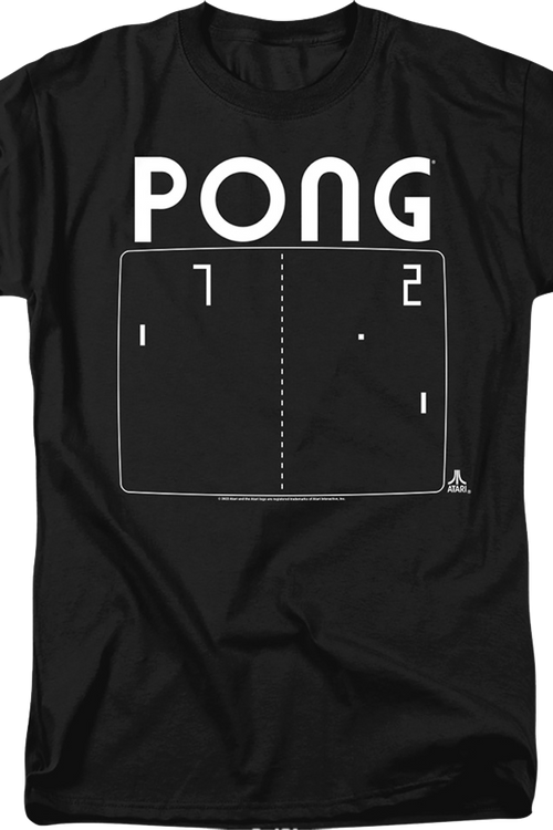 Pong Screen Atari T-Shirtmain product image