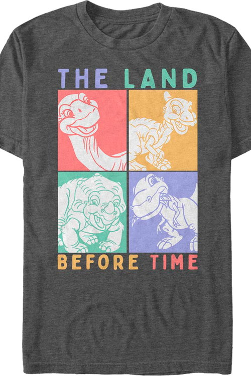 Pop Art Dinosaurs Land Before Time T-Shirtmain product image