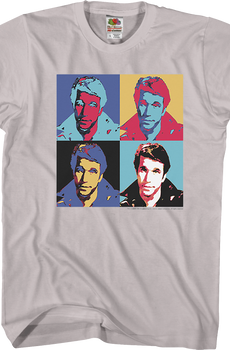 Pop Art Fonzie Happy Days T-Shirt
