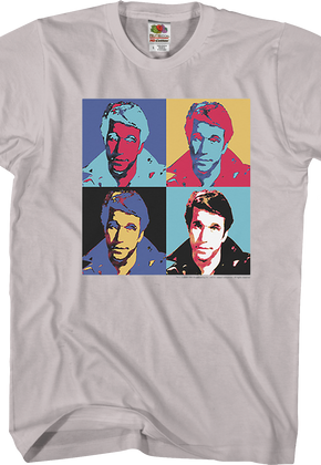 Pop Art Fonzie Happy Days T-Shirt