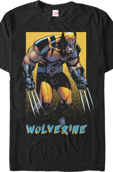 X-Men Wolverine Poster Marvel Comics T-Shirt