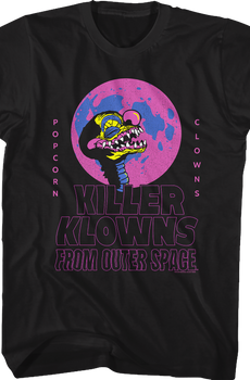 Popcorn Clowns Killer Klowns From Outer Space T-Shirt