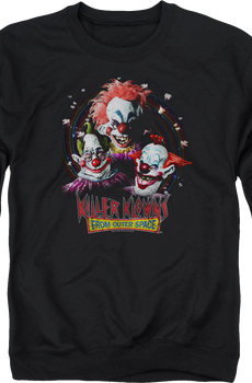 Popcorn Killer Klowns From Outer Space Sweatshirt