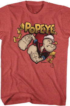 Popeye Gold Banner T-Shirt