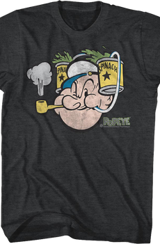 Popeye Spinach Hat T-Shirt