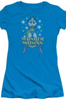 Ladies Posing Wonder Woman Shirt