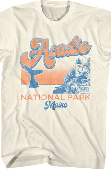 Postcard Acadia National Park T-Shirt