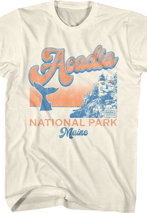 Postcard Acadia National Park T-Shirt