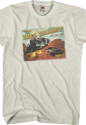Postcard Back To The Future T-Shirt