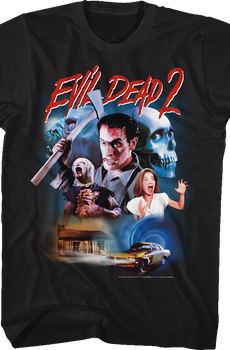 Poster Collage Evil Dead T-Shirt