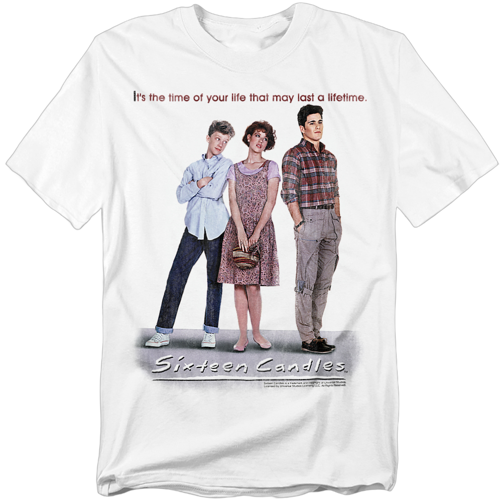Poster Sixteen Candles TShirt Sixteen Candles Mens TShirt