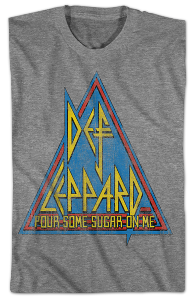 Def leppard t shirt pour some sugar on me sale