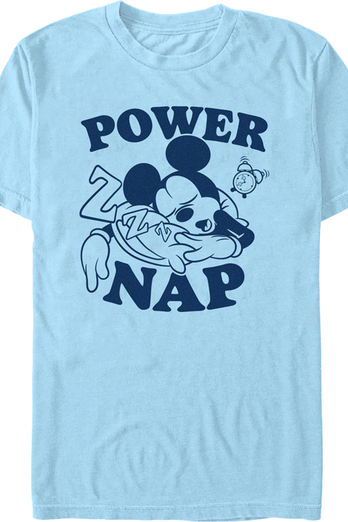 Power Nap Mickey Mouse Disney T-Shirtmain product image