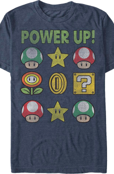 Power Up Super Mario Bros. T-Shirt
