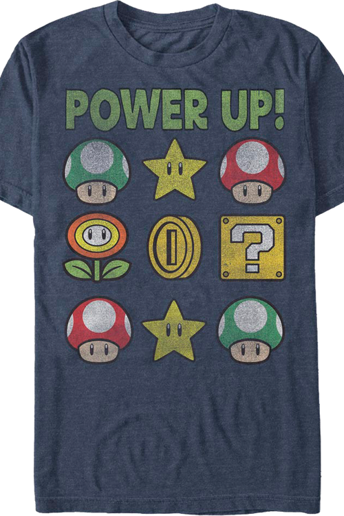 Power Up Super Mario Bros. T-Shirtmain product image