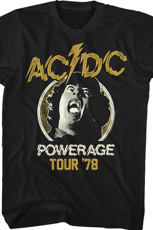 Powerage Tour '78 ACDC Shirtmain product image