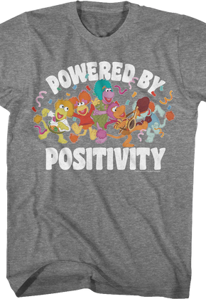 Powered By Positivity Fraggle Rock T-Shirt