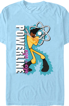 Powerline Eye To Eye Goofy Movie Disney T-Shirt
