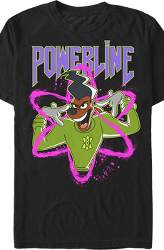 Powerline Goofy Movie Disney T-Shirt