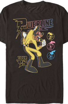 Powerline Tour '95 Goofy Movie Disney T-Shirt
