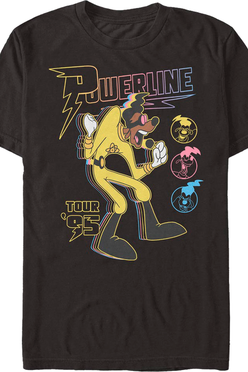 Powerline Tour '95 Goofy Movie Disney T-Shirtmain product image