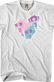 Powerpuff Girls Heart T-Shirt