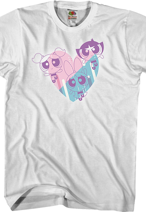 Powerpuff Girls Heart T-Shirt
