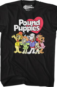 Core Crew Pound Puppies T-Shirt