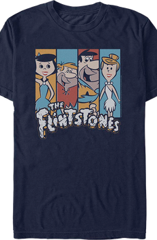 Prehistoric Panels Flintstones T-Shirt