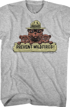 Prevent Wildfires Smokey Bear T-Shirt