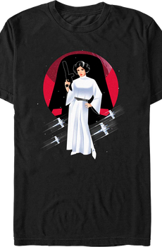 Princess Pose Star Wars T-Shirt