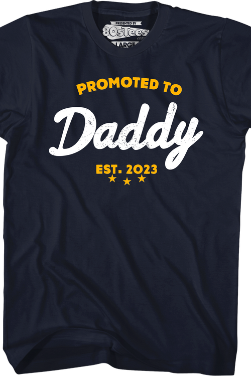 Promoted To Daddy T-Shirtmain product image
