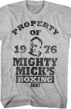 Property of Mighty Mick's Rocky T-Shirt