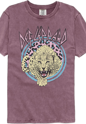 Prowl Def Leppard Comfort Colors Brand T-Shirt