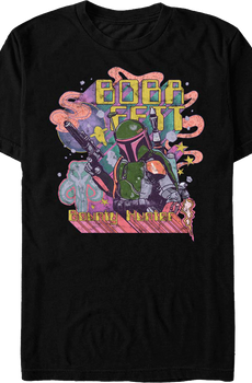 Psychedelic Boba Fett Star Wars T-Shirt