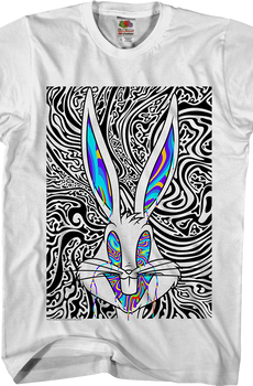 Psychedelic Bugs Bunny Looney Tunes T-Shirt