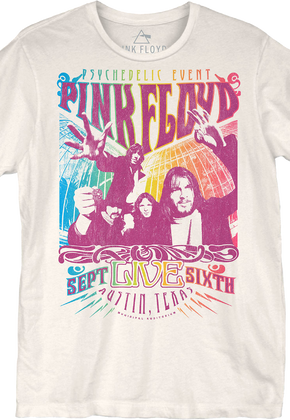 Psychedelic Event Pink Floyd T-Shirt
