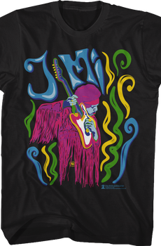 Psychedelic Jimi Hendrix T-Shirt