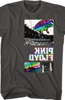 Rainbow Animals Pink Floyd T-Shirt