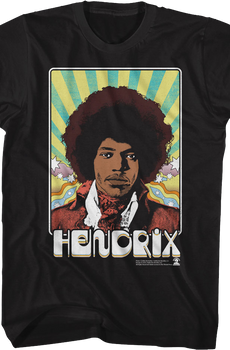 Psychedelic Poster Jimi Hendrix T-Shirt