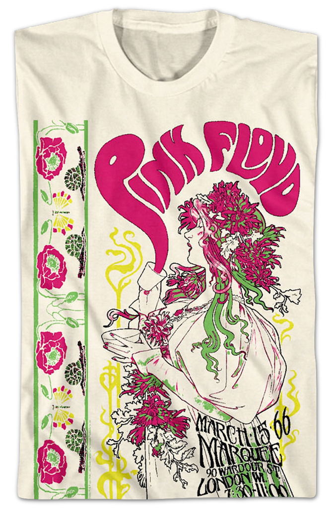 Psychedelic Tea Pink Floyd T-Shirt