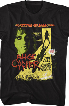 Psycho-Drama Tour Alice Cooper T-Shirt