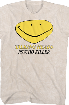 Psycho Killer Talking Heads Mineral Wash T-Shirt