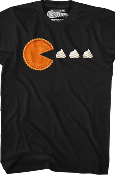Pumpkin Pie Pac-Man T-Shirt