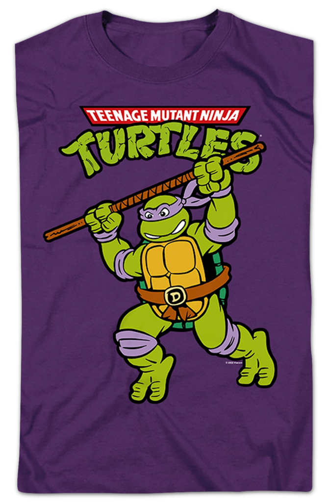 Donatello Teenage Mutant Ninja Turtles Mutant Purple vintage shirt