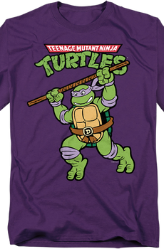 Purple Donatello Teenage Mutant Ninja Turtles T-Shirt