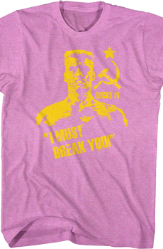 Purple Ivan Drago Rocky T-Shirt