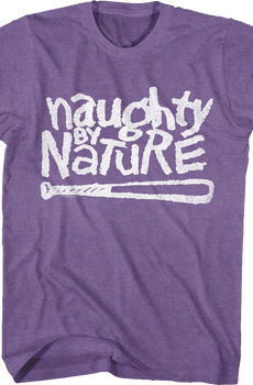 Purple Logo Naughty By Nature T-Shirt
