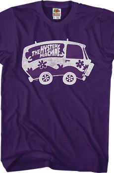 Purple Mystery Machine Scooby-Doo T-Shirt